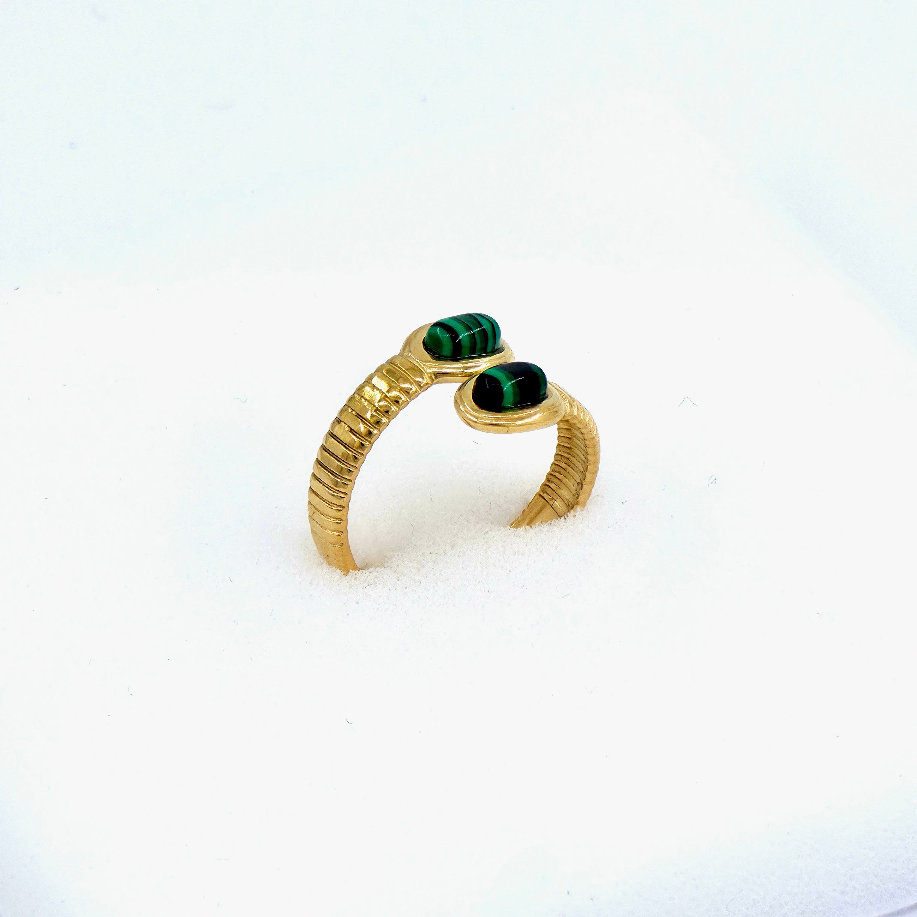 Bague Éclat Malachite