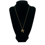 Collier Nœud de papillon- Élégance et Tendresse