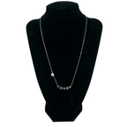 Collier Marguerites Argentées
