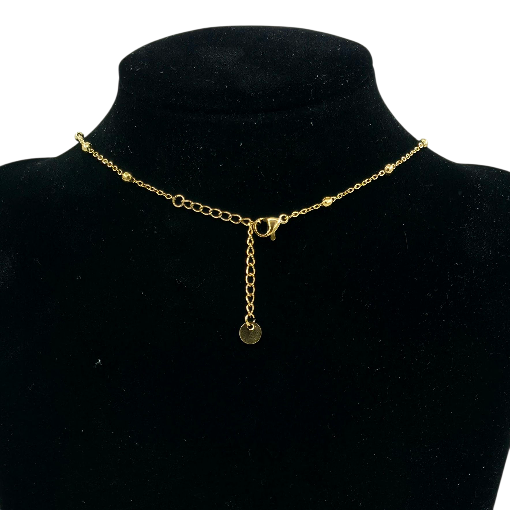 Collier Nuage & Astres Dorés