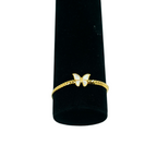 Bracelet Papillon Doré