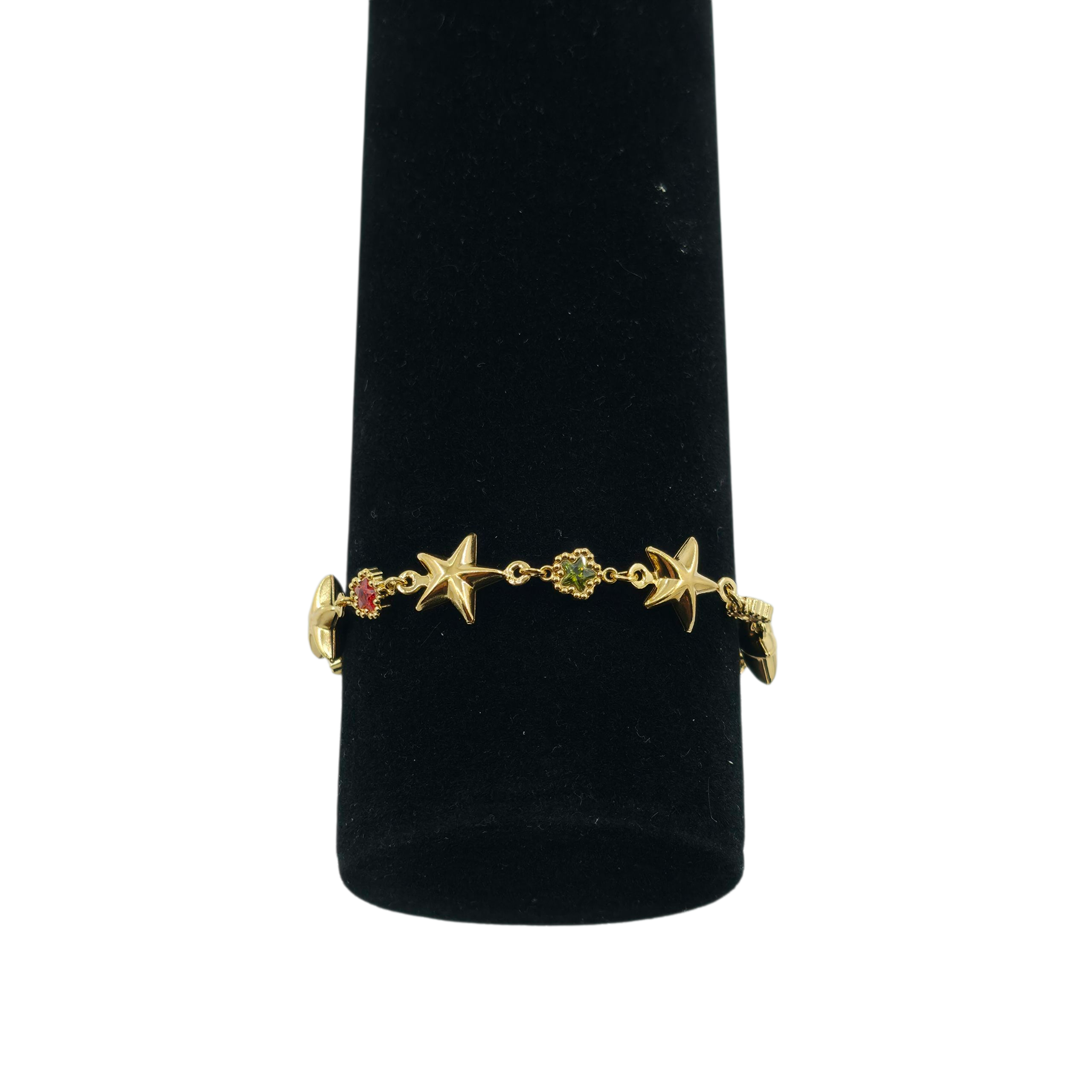 Bracelet Étoiles Doré Inoxidable