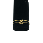 Bracelet double "Love"