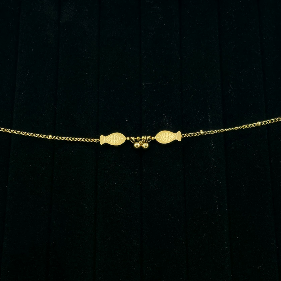 Bracelet Poisson Doré
