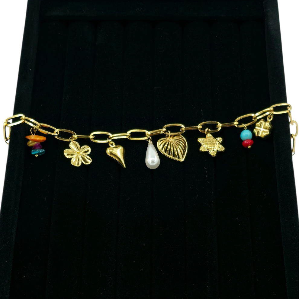 Bracelet Charms Luxe Inox