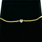 Bracelet Cœur Doré