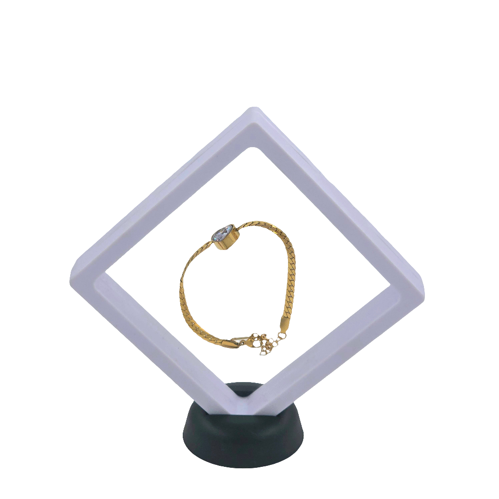 Cadre Bijoux Flottant - Présentoir Élégant