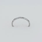 Bague Fine Dorée Strass