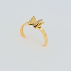 Bague Papillon Titane